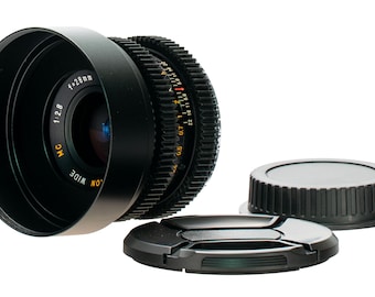 Mitakon Wide MC 28mm F2.8 Wide-Angle Cine Mod Lens | Canon EF mount!