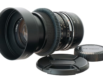 Mitsuki MC 135mm F2.8 Cine Mod w/ Anamorphic Bokeh & Flare | Fujifilm X (FX)!