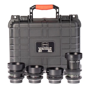 Pentacon Prakticar MC 28/2.8, 50/1.8, 50/2.8 135/2.8 Cine Mod Set For EF Mount!