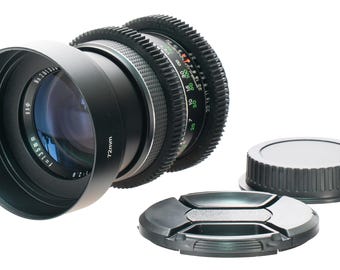 Soligor Tele-Auto 135mm F2.8 Cine Mod w/ Anamorphic Bokeh & Flare | Canon EF