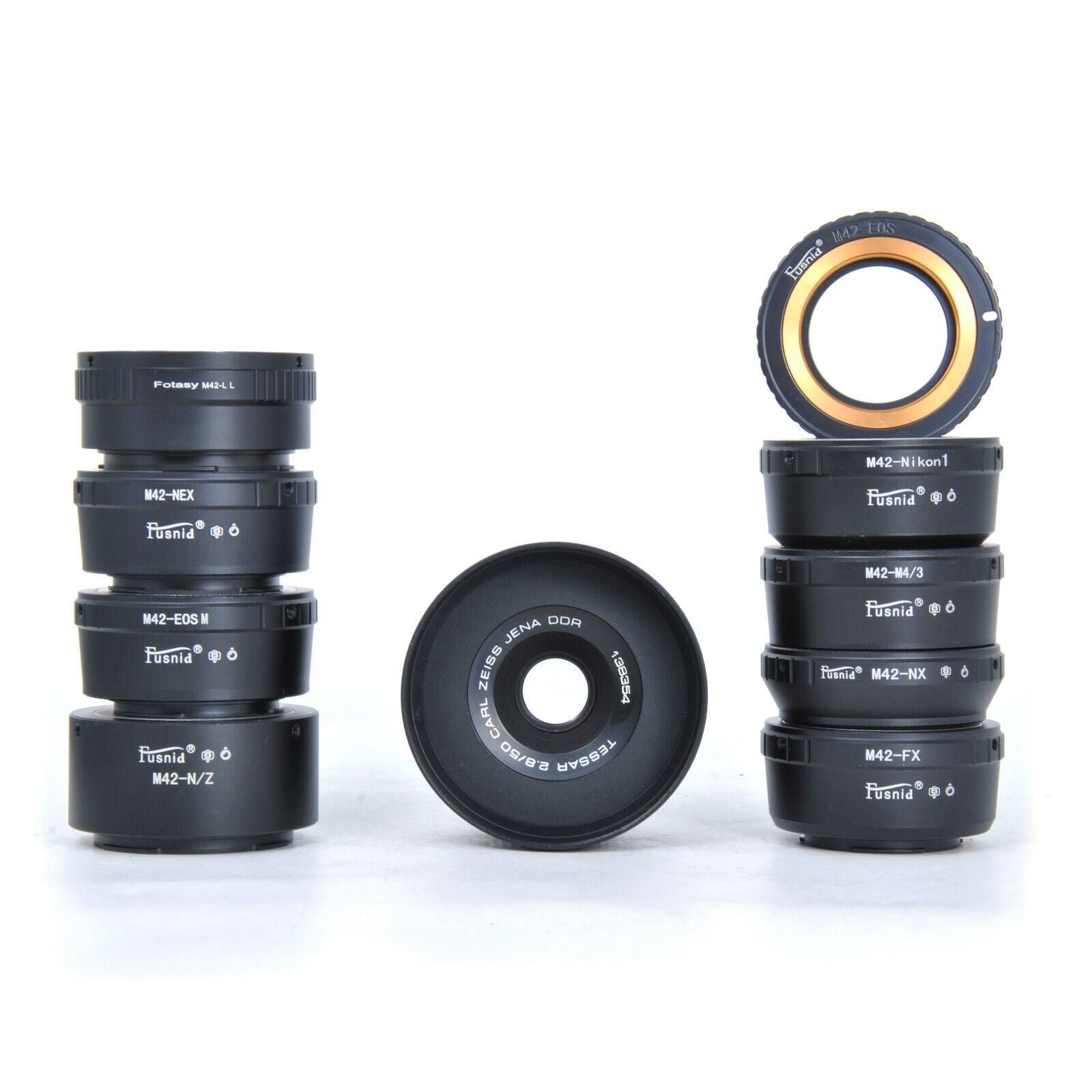 Carl Zeiss Jena DDR Tessar 50mm F2.8 Cine Modded Lens for Your