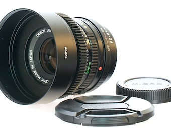 Canon FD 50mm F1.8 Cine Mod Vintage Prime Portrait Lens | M4/3!