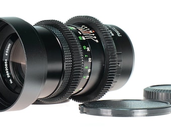 Vivitar Auto Telephoto 135mm F2.8 Cine Mod w/ Anamorphic Bokeh & Flare | FX!