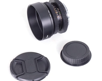 Auto Chinon Multi-Coated 50mm F1.7 Cine Mod Prime Lens For Canon EF Mount!