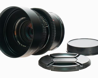 Rollei HFT Planar 50mm F1.8 SL Vintage Cine Mod Prime Portrait Lens | Leica L!