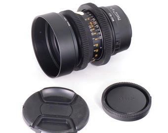 Unitor Auto Wide 35mm F2.8 Cine Modded Wide Angle Prime Lens For Sony E-mount!