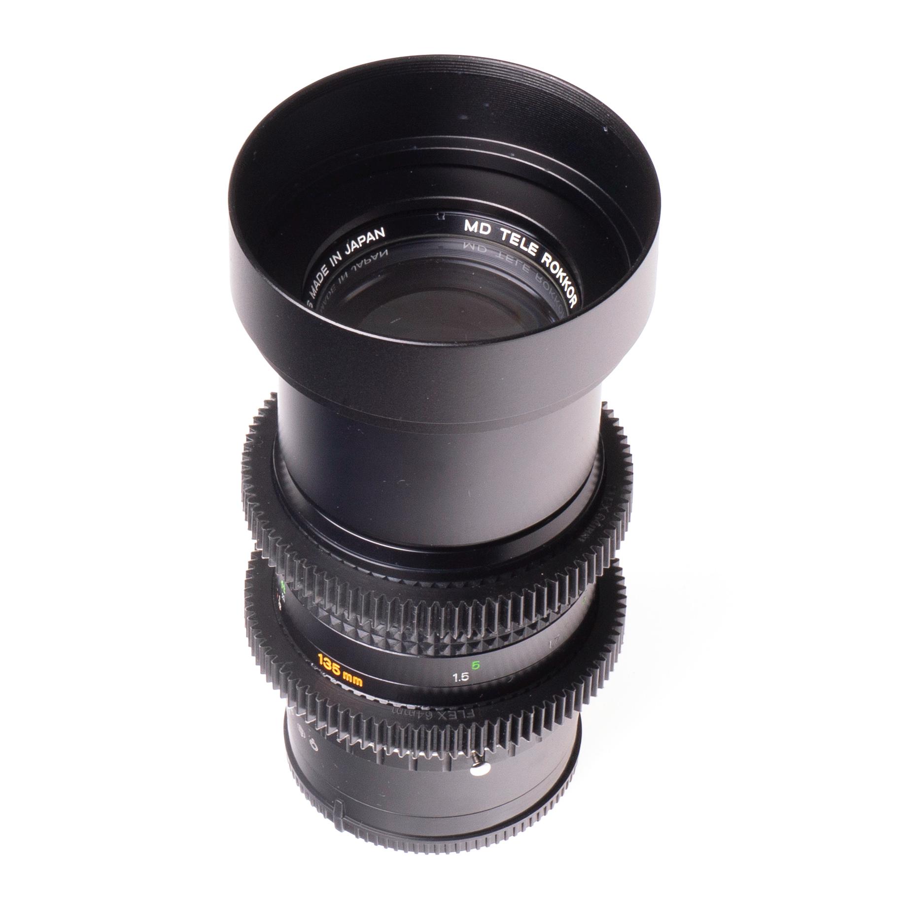 Minolta 135mm MD Tele Rokkor Lens MC | F2.8 - Rokkor-X E-mount For