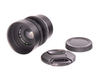 MC Cimko MT 28mm F2.8 Cine Mod w/ Anamorphic Bokeh for Nikon Z Mount | As Is!