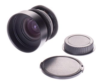 Nikon Nikkor-H Auto 28mm F3.5 Cine Mod Wide Angle Prime Lens | Canon EF mount!