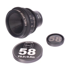 Helios 44 58mm T2.2 Prime Cine Lens w/ New Housing – Sony E Full Frame Ready!