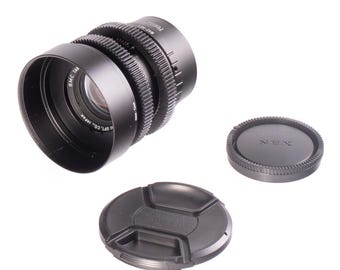 Asahi SMC Takumar 50mm F1.4 Cine Mod Prime w/ Anamorphic Bokeh for Sony E-mount!