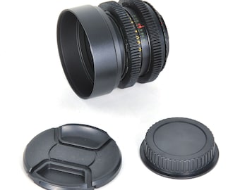 Helios 44 2/58 Cine Mod Prime Lens w/ Anamorphic Bokeh – Canon EF! 44M 58mm F2!
