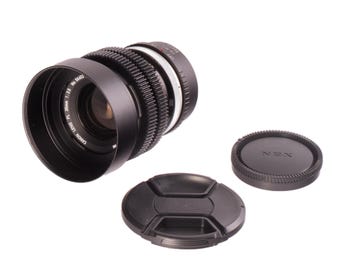 Canon FL 35mm F2.5 Cine Mod Classic Prime Wide Angle Lens For Sony E-mount!