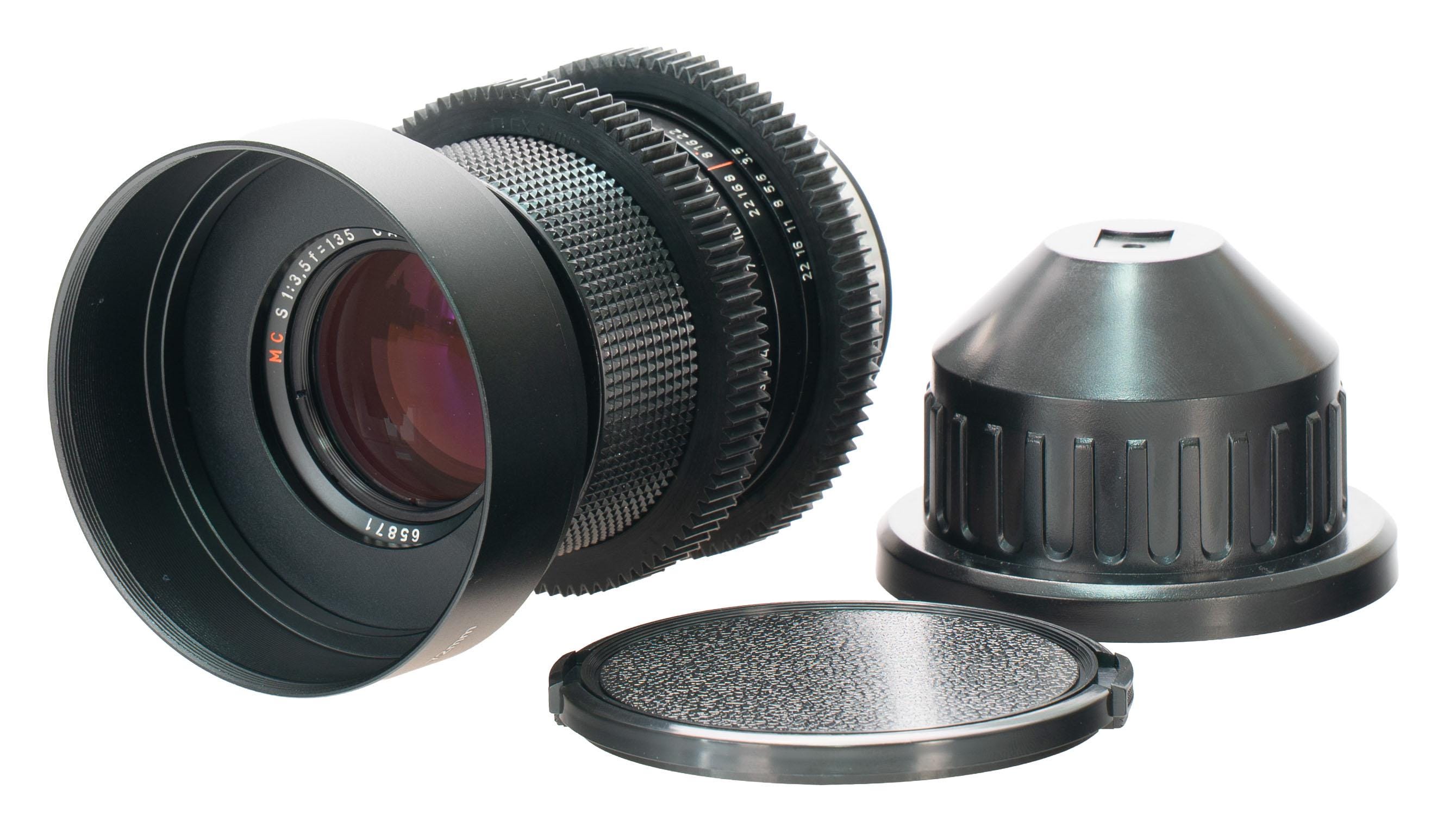 Carl Zeiss Jena DDR MC S (sonnar) 135mm F3.5 Cine Mod Prime Lens