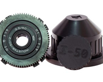 Industar-50-2 (I-50-2) 50mm F3.5 Pancake Cine Mod Prime Portrait Lens | Arri PL!