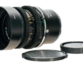 Mamiya-Sekor C 80mm F2.8 Cine Mod Vintage Portrait Lens | Sony E-mount!