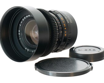 Mamiya/Sekor Auto SX 28mm F2.8 Cine Mod Prime w/ Anamorphic Bokeh & Flare | M4/3