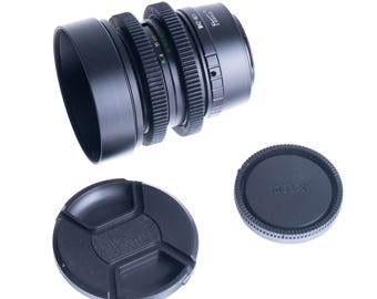 Helios 44M-6 58mm F2 Cine Mod Prime Lens w/ Anamorphic Bokeh – Sony E-Mount!