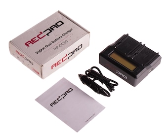 REDPRO RP-DC50 Ditital Dual Battery Charger For BP-U Series Battery | Untested