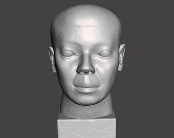 Reserve Head Of An Egyptian Woman 3D Printed