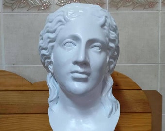 Queen Arsinoe IV 3D Printed Egyptian Bust Replica. 16 cm high