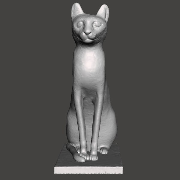 Ägyptische Katze Statue Bastet 3D Gedruckte Replik