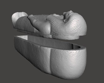 Egyptian Sarcophagus 3D Printed Egyptian Replica