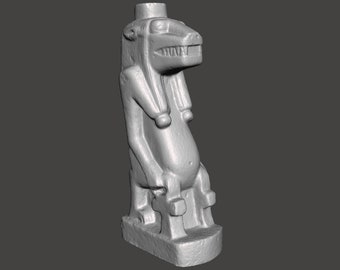 Egyptian Godess Taweret 3D Printed Statue Replica