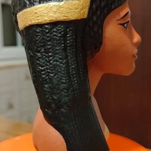 Princess Meritaten 3d Printed Egyptian Replica PAINTED. 13 cm high image 6