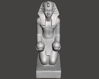 Pharaoh Sobekhotep V 3d Printed Egyptian Replica