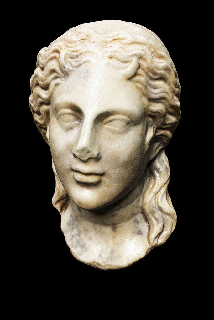 Königin Arsinoe IV 3D Gedruckte ägyptische Büste Replik. 16 cm Etsy