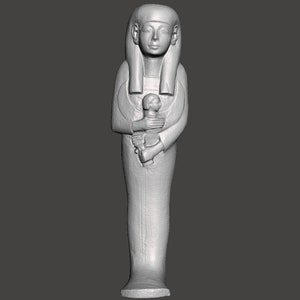 Shabti of Ipi 3D Printed Replica