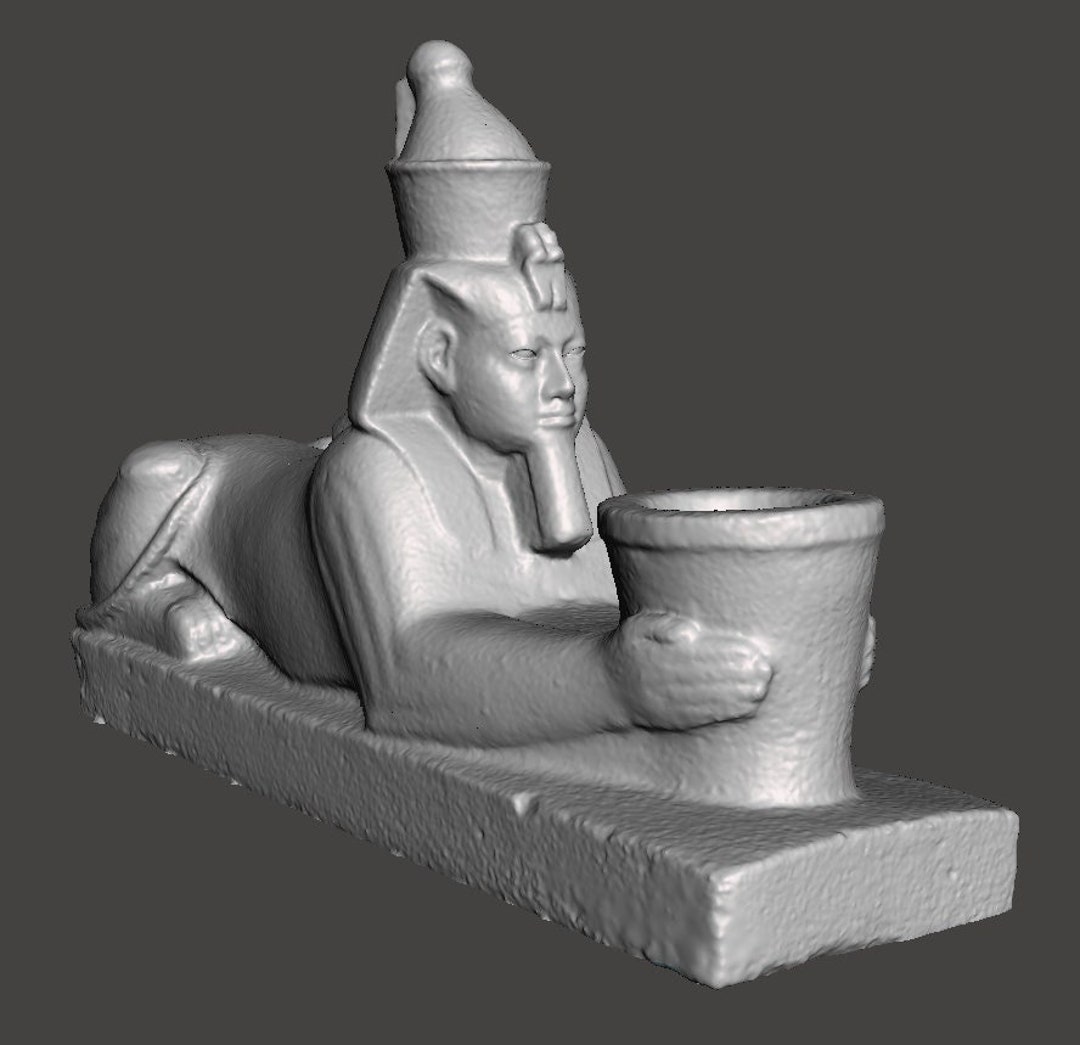 King Senkamanisken of Kush 3D Printed Statue Replica