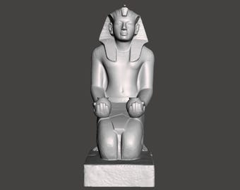 ヴィンテージ ラムセス 3 世像 - 古代エジプトのファラオ ラムセス 3
