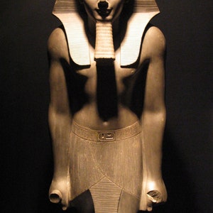Pharaoh Thutmose III Statue 3D Printed Egyptian Replica. - Etsy