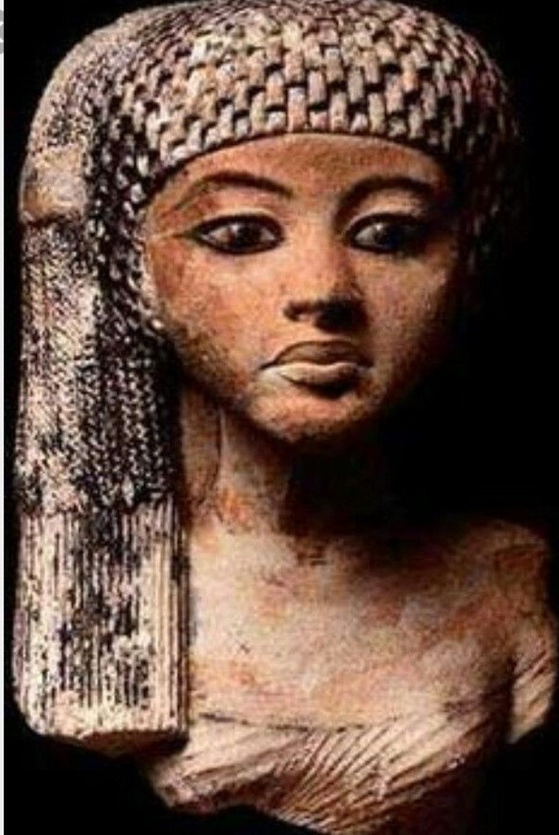 3D Printed Egyptian Princess Meritaten Statue Replica. 13 cm Etsy