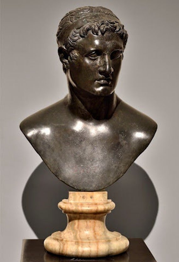 Ptolemy II Philadelphus 3D Printed Pharaoh Bust Replica. 19 Cm High - Etsy  Canada