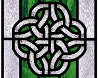 Celtic Knotwork Stained Glass Patterns Graphic by Aamo · Creative Fabrica