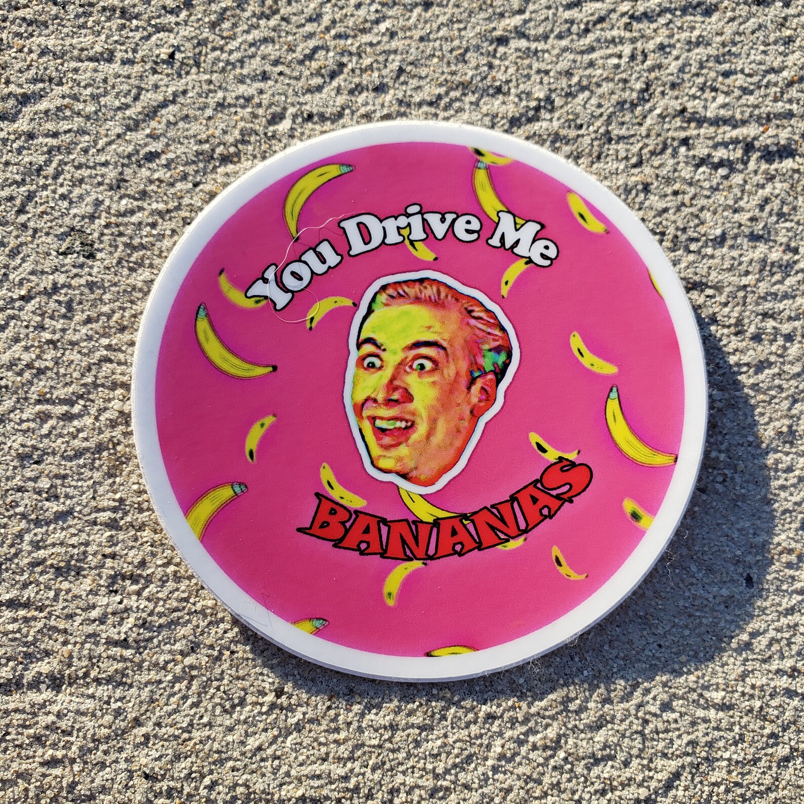 4x4 'you Drive Me Bananas Vinyl Sticker Etsy