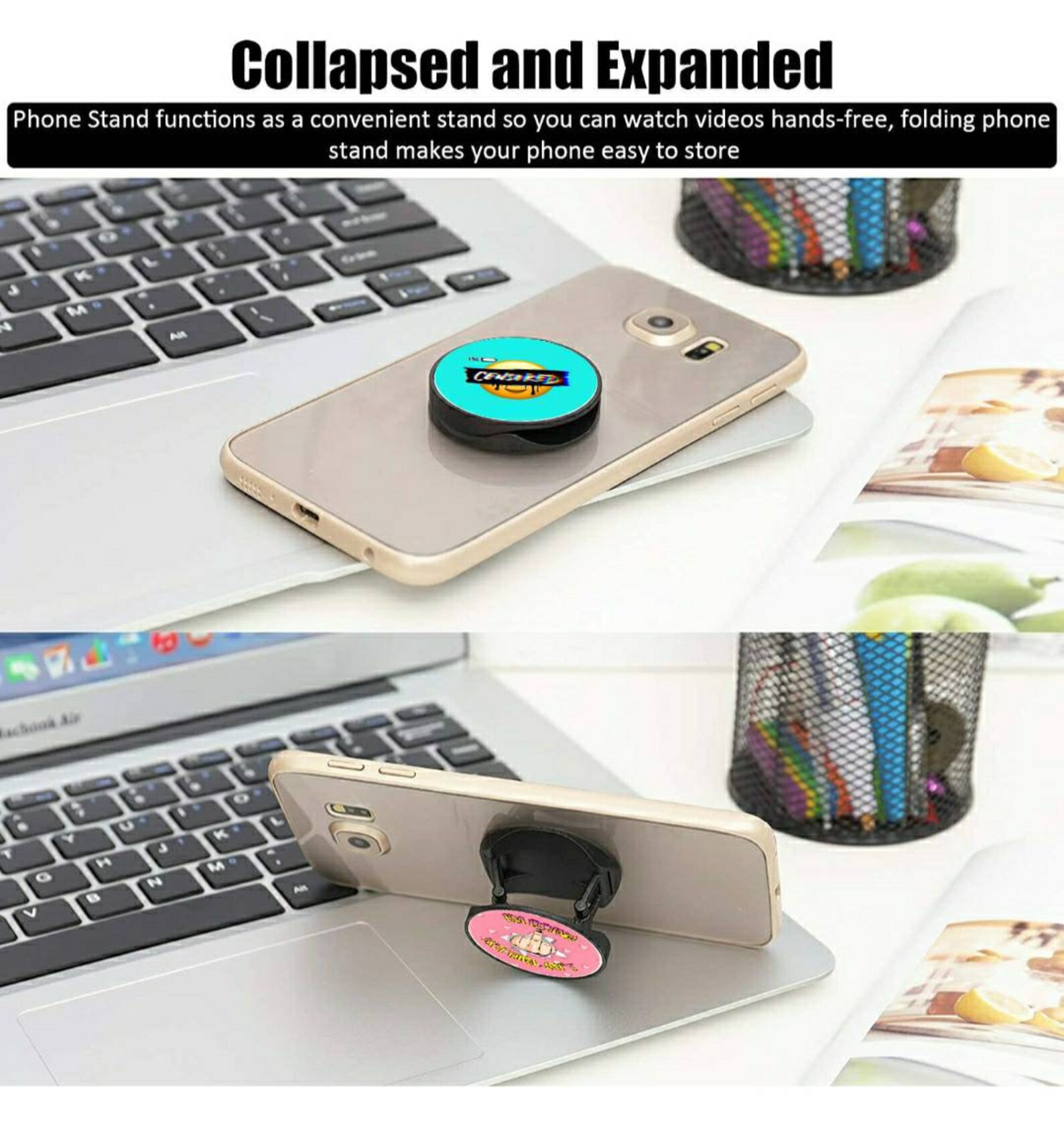 Hinged Phone Grips Etsy