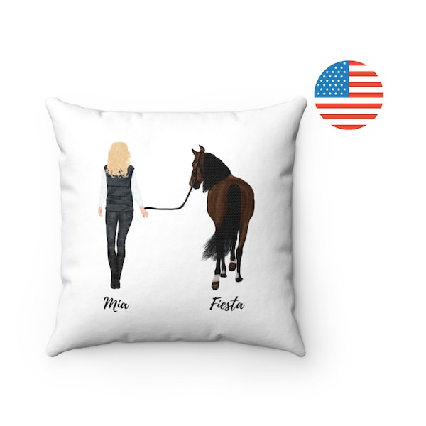 Horse Pillow Etsy