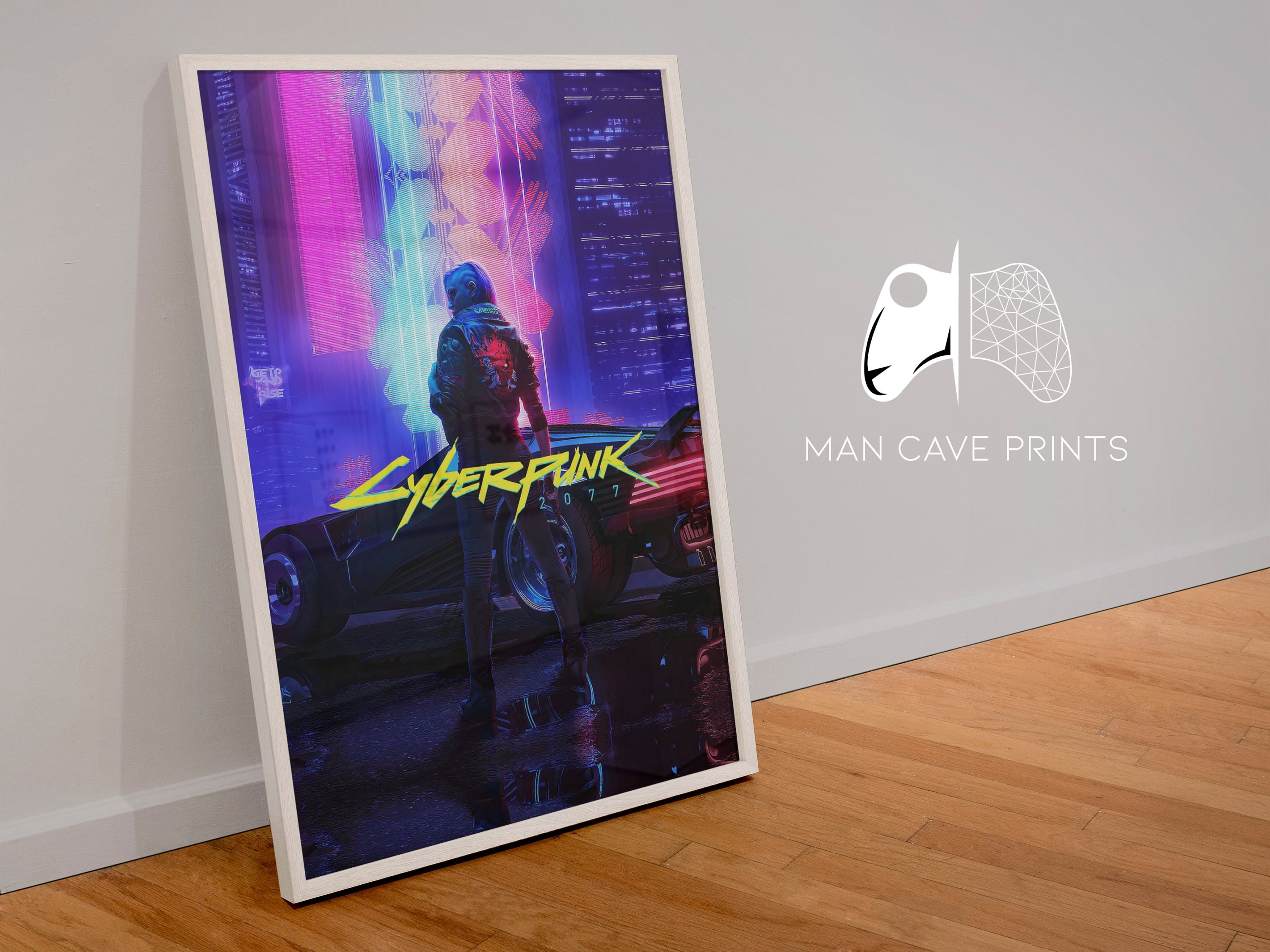 Cyberpunk 2077 Poster New Gaming Poster Wall Art Décor Premium Etsy