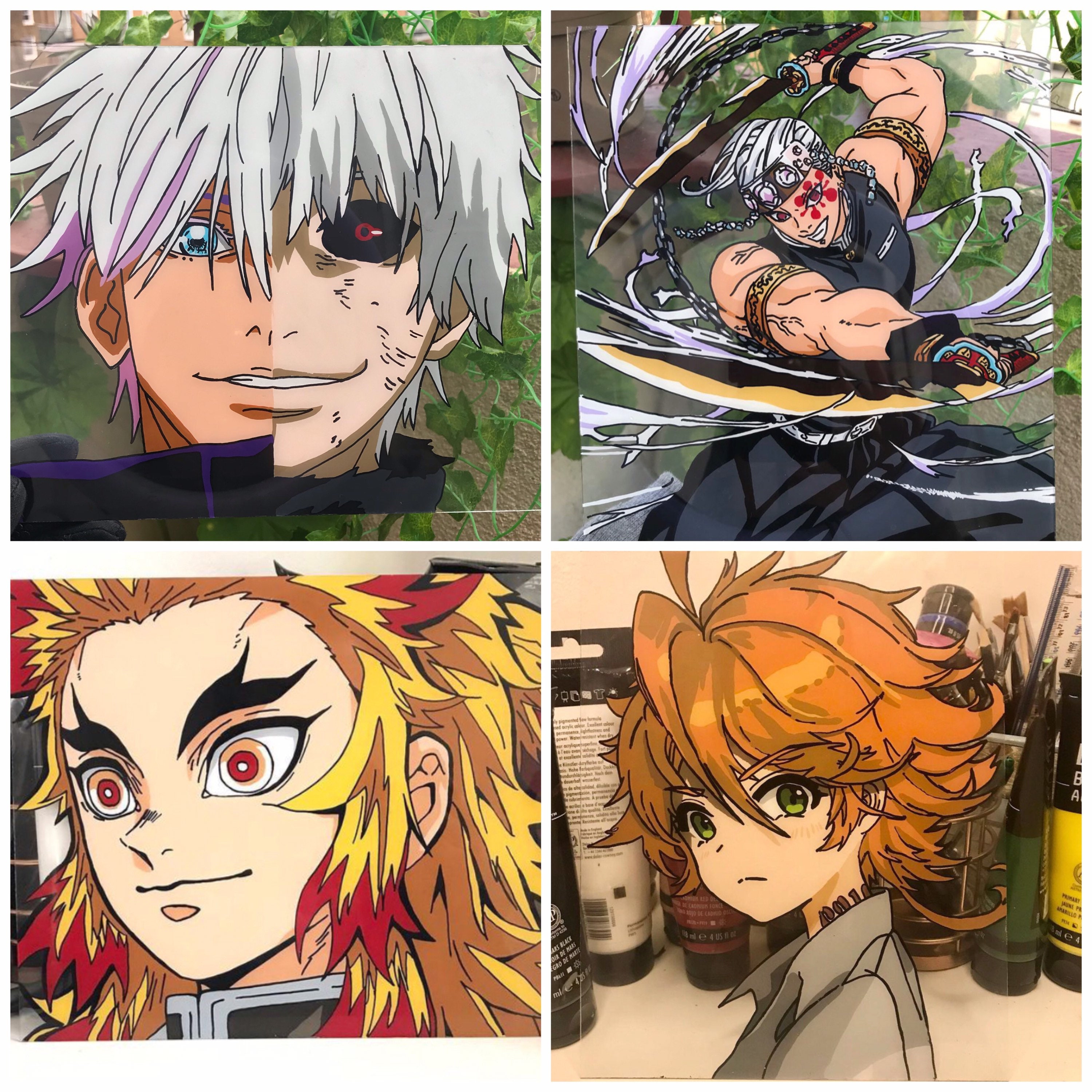 Custom BL Glass Paintings Painting Art & Collectibles Acrylic etna.com.pe