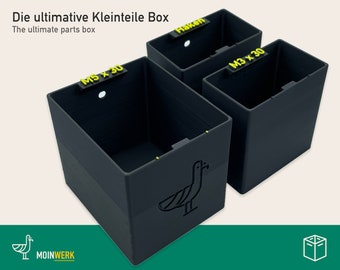 Individuell Organizer Kleinteile Boxen z.B. für Lego, Schrauben, Muttern, sonstiges