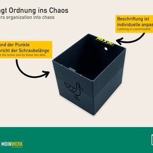 Individuell Organizer Kleinteile Boxen z.B. für Lego, Schrauben, Muttern, sonstiges Bild 4