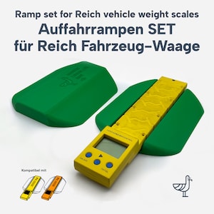 Loading ramp / loading aid SET for Reich CMC caravan scales / motorhome scales Obelink