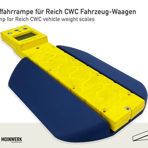 Auffahrrampe / Auffahrhilfe für Reich CMC Wohnwagen Waage / Wohnmobil Waagen und Obelink Bild 1