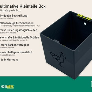Individuell Organizer Kleinteile Boxen z.B. für Lego, Schrauben, Muttern, sonstiges Bild 2