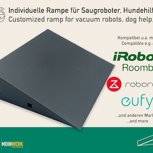 Individuelle Saugroboter Rampe z.B. Roomba, Roborock, Eufy, Samsung, ... zdjęcie 1