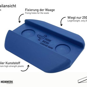 Loading ramp / loading aid for Reich CMC caravan scales / motorhome scales and Obelink image 2